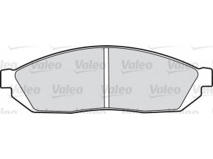 VALEO 551522 stabdžių trinkelių rinkinys, diskinis stabdys 
 Techninės priežiūros dalys -> Papildomas remontas
91144333, 45022-SA0-660, 45022-SA0-670