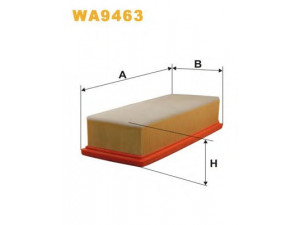 WIX FILTERS WA9463 oro filtras 
 Filtrai -> Oro filtras
GFE2334, PHE100421