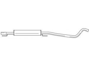 AKS DASIS SG41436 vidurinis duslintuvas