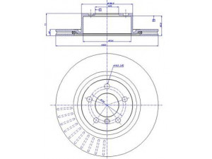 CAR 142.1662 stabdžių diskas 
 Stabdžių sistema -> Diskinis stabdys -> Stabdžių diskas
34 206 790 362