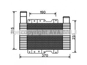 AVA QUALITY COOLING HY4223 tarpinis suslėgto oro aušintuvas, kompresorius 
 Variklis -> Oro tiekimas -> Įkrovos agregatas (turbo/superįkrova) -> Tarpinis suslėgto oro aušintuvas
28190H1302, 28211H1302
