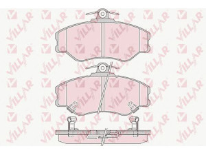 VILLAR 626.1009 stabdžių trinkelių rinkinys, diskinis stabdys 
 Techninės priežiūros dalys -> Papildomas remontas
5810143A00, 5810144A00, 5810144A10