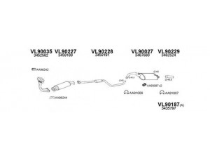 VENEPORTE 900081 išmetimo sistema