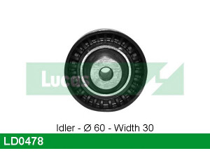 LUCAS ENGINE DRIVE LD0478 įtempiklio skriemulys, paskirstymo diržas
0830.52, 0830.60, 96452094