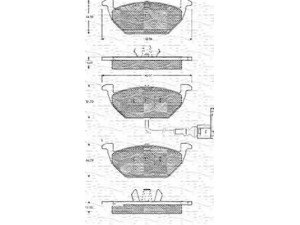 MAGNETI MARELLI 363702161111 stabdžių trinkelių rinkinys, diskinis stabdys 
 Techninės priežiūros dalys -> Papildomas remontas
1J0698151D, 1J0 698 151 H, 1J0698151D