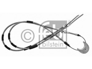 FEBI BILSTEIN 05843 trosas, stovėjimo stabdys 
 Stabdžių sistema -> Valdymo svirtys/trosai
6 168 201, 83AB2A603BF