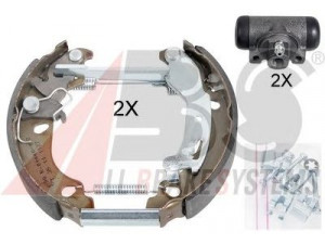 A.B.S. 111454 stabdžių trinkelių komplektas 
 Techninės priežiūros dalys -> Papildomas remontas