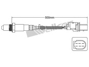 WALKER PRODUCTS 250-25025 lambda jutiklis 
 Išmetimo sistema -> Jutiklis/zondas
07L 906 262 L, 9065400017, 955 606 129 30