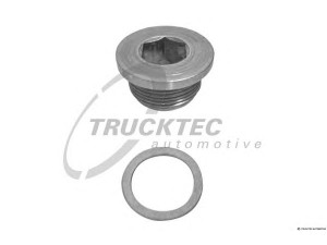 TRUCKTEC AUTOMOTIVE 02.43.287 alyvos išleidimo kaištis, alyvos karteris
130 997 0032 cpl.1