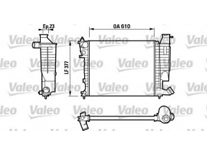 VALEO 732535 radiatorius, variklio aušinimas 
 Aušinimo sistema -> Radiatorius/alyvos aušintuvas -> Radiatorius/dalys
1330-45, 133045, 875321D59116, 1330-45