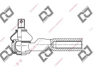 DJ PARTS DE1010 skersinės vairo trauklės galas 
 Vairavimas -> Vairo mechanizmo sujungimai
45046-29325, 45046-29375, 45046-29385