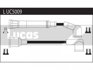 LUCAS ELECTRICAL LUC5009 uždegimo laido komplektas 
 Kibirkšties / kaitinamasis uždegimas -> Uždegimo laidai/jungtys