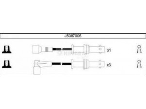 NIPPARTS J5387006 uždegimo laido komplektas 
 Kibirkšties / kaitinamasis uždegimas -> Uždegimo laidai/jungtys
22451-AA341, 22451-AA351, 22451-AA371