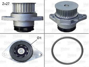 VALEO 506578 vandens siurblys 
 Aušinimo sistema -> Vandens siurblys/tarpiklis -> Vandens siurblys
036121005, 036121005D, 036121005J