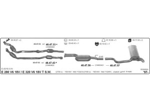 IMASAF 553000041 išmetimo sistema 
 Išmetimo sistema -> Išmetimo sistema, visa