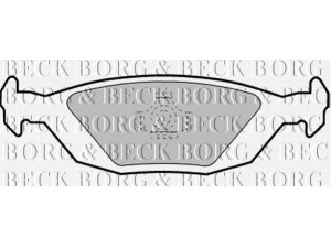 BORG & BECK BBP1252 stabdžių trinkelių rinkinys, diskinis stabdys 
 Techninės priežiūros dalys -> Papildomas remontas
04196317, 4196317, 8967101, 8967119