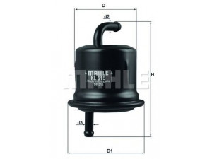 KNECHT KL 515 kuro filtras 
 Techninės priežiūros dalys -> Papildomas remontas
1541084380
