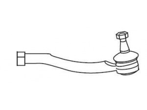 FRAP 4509 skersinės vairo trauklės galas 
 Vairavimas -> Vairo mechanizmo sujungimai
568201Y500