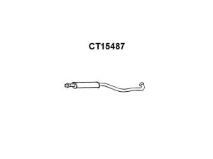 VENEPORTE CT15487 priekinis duslintuvas 
 Išmetimo sistema -> Duslintuvas
96021645, 96021646, 96021651, 96045753