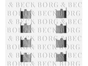 BORG & BECK BBK1157 priedų komplektas, diskinių stabdžių trinkelės 
 Stabdžių sistema -> Diskinis stabdys -> Stabdžių dalys/priedai