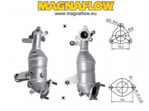 MAGNAFLOW 64106D katalizatoriaus keitiklis 
 Išmetimo sistema -> Katalizatoriaus keitiklis
289402A550