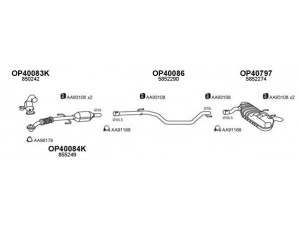 VENEPORTE 400515 išmetimo sistema 
 Išmetimo sistema -> Išmetimo sistema, visa