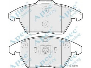 APEC braking PAD1398 stabdžių trinkelių rinkinys, diskinis stabdys 
 Techninės priežiūros dalys -> Papildomas remontas
4252.60, 425323, 425344, 425488