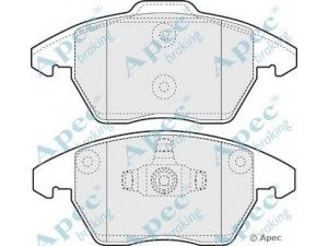 APEC braking PAD1398 stabdžių trinkelių rinkinys, diskinis stabdys 
 Techninės priežiūros dalys -> Papildomas remontas
4252.60, 425323, 425344, 425488