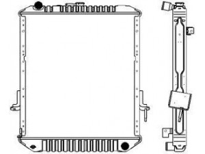 SAKURA  Automotive 1241-0318 radiatorius, variklio aušinimas