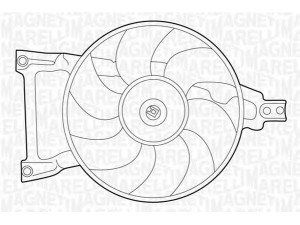 MAGNETI MARELLI 069422200010 ventiliatorius, radiatoriaus 
 Aušinimo sistema -> Oro aušinimas
7694871