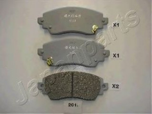 JAPANPARTS PA-201AF stabdžių trinkelių rinkinys, diskinis stabdys 
 Techninės priežiūros dalys -> Papildomas remontas
04465-02030, 0446502140