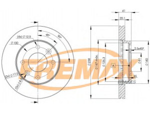 FREMAX BD-6572 stabdžių diskas 
 Stabdžių sistema -> Diskinis stabdys -> Stabdžių diskas
7700 756 572, 7701 204 286