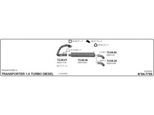 IMASAF 587000365 išmetimo sistema 
 Išmetimo sistema -> Išmetimo sistema, visa