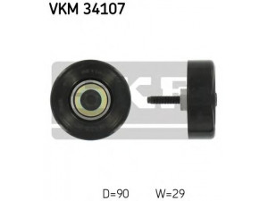 SKF VKM 34107 kreipiantysis skriemulys, V formos rumbuotas diržas 
 Diržinė pavara -> V formos rumbuotas diržas/komplektas -> Laisvasis/kreipiamasis skriemulys
1079393, 1118677, 1145493, 98FF 19A216 BB