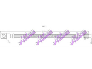 Brovex-Nelson H4013 stabdžių žarnelė 
 Stabdžių sistema -> Stabdžių žarnelės
46201R8200, 46203G9500, 46210R8200