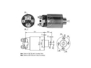 ERA 227778 solenoidinis jungiklis, starteris 
 Elektros įranga -> Starterio sistema -> Solenoidinis jungiklis
M1T72281, M1T72985, MI371X69171