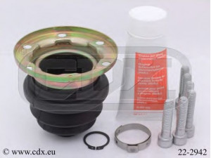 CDX 22-2942 gofruotoji membrana, kardaninis velenas 
 Ratų pavara -> Gofruotoji membrana