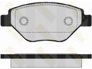 Brake ENGINEERING PA1489 stabdžių trinkelių rinkinys, diskinis stabdys 
 Techninės priežiūros dalys -> Papildomas remontas
410609192R, 7701207673