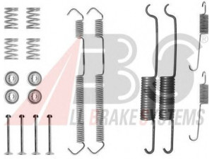 A.B.S. 0691Q priedų komplektas, stabdžių trinkelės 
 Stabdžių sistema -> Būgninis stabdys -> Dalys/priedai
95706910, 7550640, 7550691, 6530691