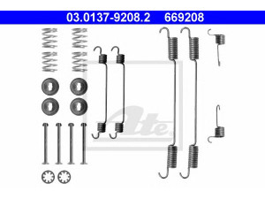 ATE 03.0137-9208.2 priedų komplektas, stabdžių trinkelės 
 Stabdžių sistema -> Būgninis stabdys -> Dalys/priedai
4308 56, 4308 56