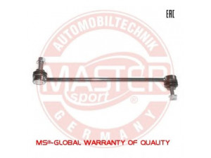 MASTER-SPORT 25553-PCS-MS šarnyro stabilizatorius 
 Ašies montavimas/vairavimo mechanizmas/ratai -> Stabilizatorius/fiksatoriai -> Savaime išsilyginanti atrama
274 303, 274 456, 30 714 685, 31 201 602