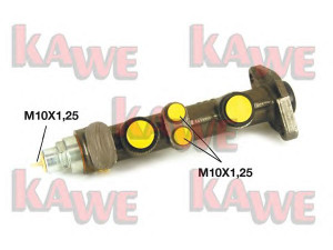 KAWE B6708 pagrindinis cilindras, stabdžiai 
 Stabdžių sistema -> Pagrindinis stabdžių cilindras
4335748, 4373638, 4394441, 790663