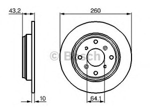 BOSCH 0 986 478 680 stabdžių diskas 
 Dviratė transporto priemonės -> Stabdžių sistema -> Stabdžių diskai / priedai
42510-SD4-000, 42510-SS0-000, 42510-SS0-J00