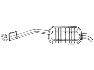 AKS DASIS SG50666 galinis duslintuvas