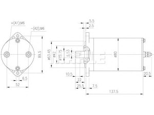 MAHLE ORIGINAL MM 150 elektrovariklis
543 912 804, 543 912 806, C128AE/S0