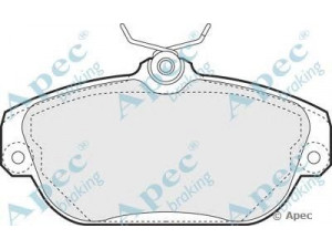 APEC braking PAD843 stabdžių trinkelių rinkinys, diskinis stabdys 
 Techninės priežiūros dalys -> Papildomas remontas
31261183