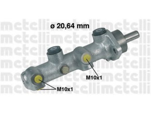 METELLI 05-0128 pagrindinis cilindras, stabdžiai 
 Stabdžių sistema -> Pagrindinis stabdžių cilindras
60749849, 705530