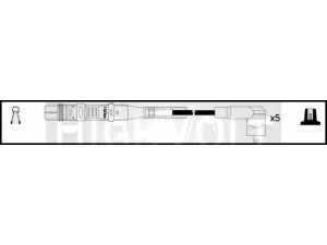 STANDARD OEF618 uždegimo laido komplektas 
 Kibirkšties / kaitinamasis uždegimas -> Uždegimo laidai/jungtys
071 905 409 H, 071 905 430 AS, 071 905 430 AT