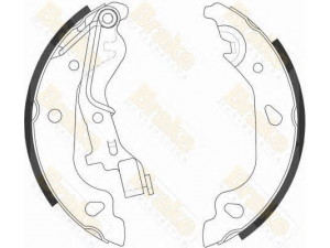 Brake ENGINEERING SH2557 stabdžių trinkelių komplektas 
 Techninės priežiūros dalys -> Papildomas remontas
71739597, 77362296, 9948373