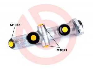 BREMBO M 68 038 pagrindinis cilindras, stabdžiai 
 Stabdžių sistema -> Pagrindinis stabdžių cilindras
7700617708, 7700618661, 7700624692